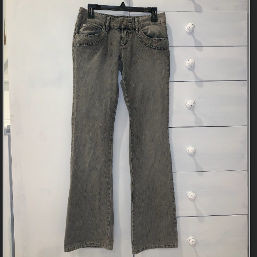 Light wash Gray/Black Straight leg Jeans Union Bay